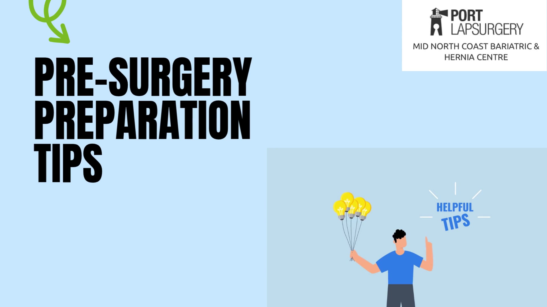 Preparing for metabolic surgery